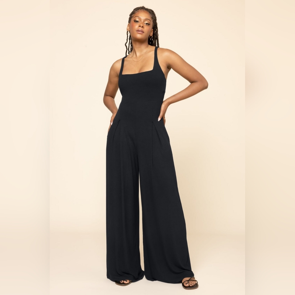 Popflex Go With The Flow Jumpsuit - Black